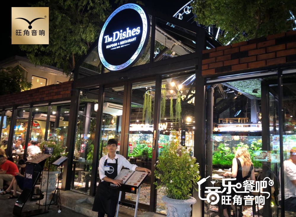 缅甸仰光“THE Dishes”音乐餐吧音响工程
