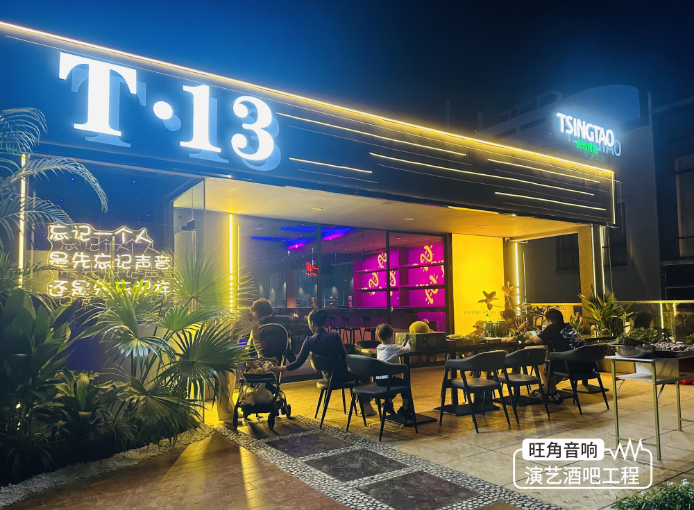 佛山容桂“T13”音乐酒吧音响工程