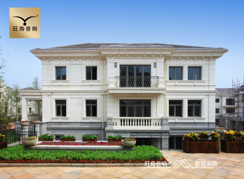 广东佛山“东逸湾别墅”嵌入式家庭影院