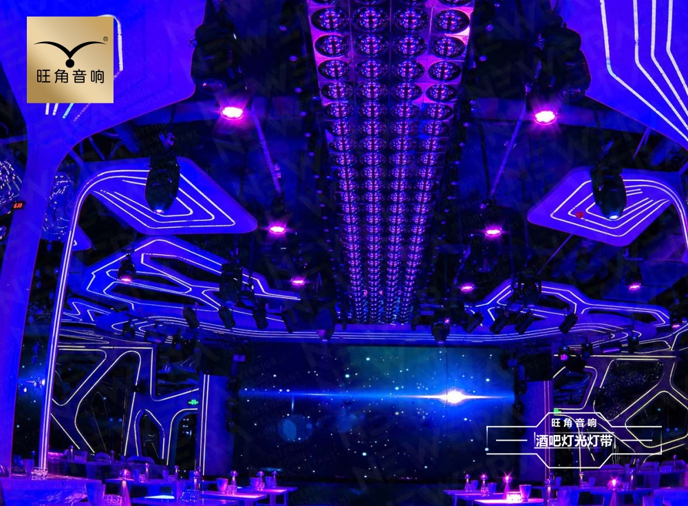 云浮都杨“BEPACE”酒吧智能灯带